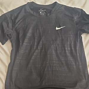 Nike Black Short Sleeve Tee with Iconic Swoosh